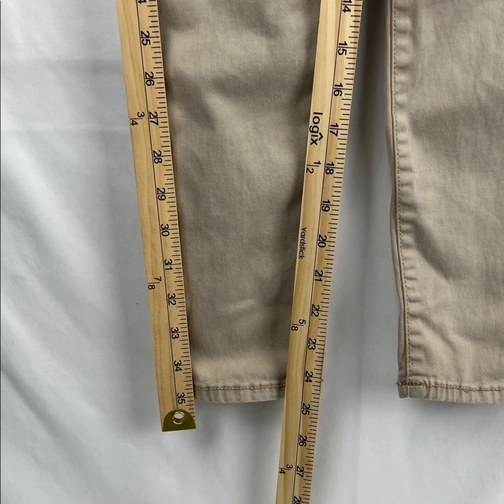 American Eagle - Women’s Jeans - Khaki - Size 12 Short - Super High Rise Jegging - Picture 3 of 11